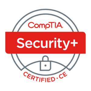 CompTIA Security+ Certification Badge