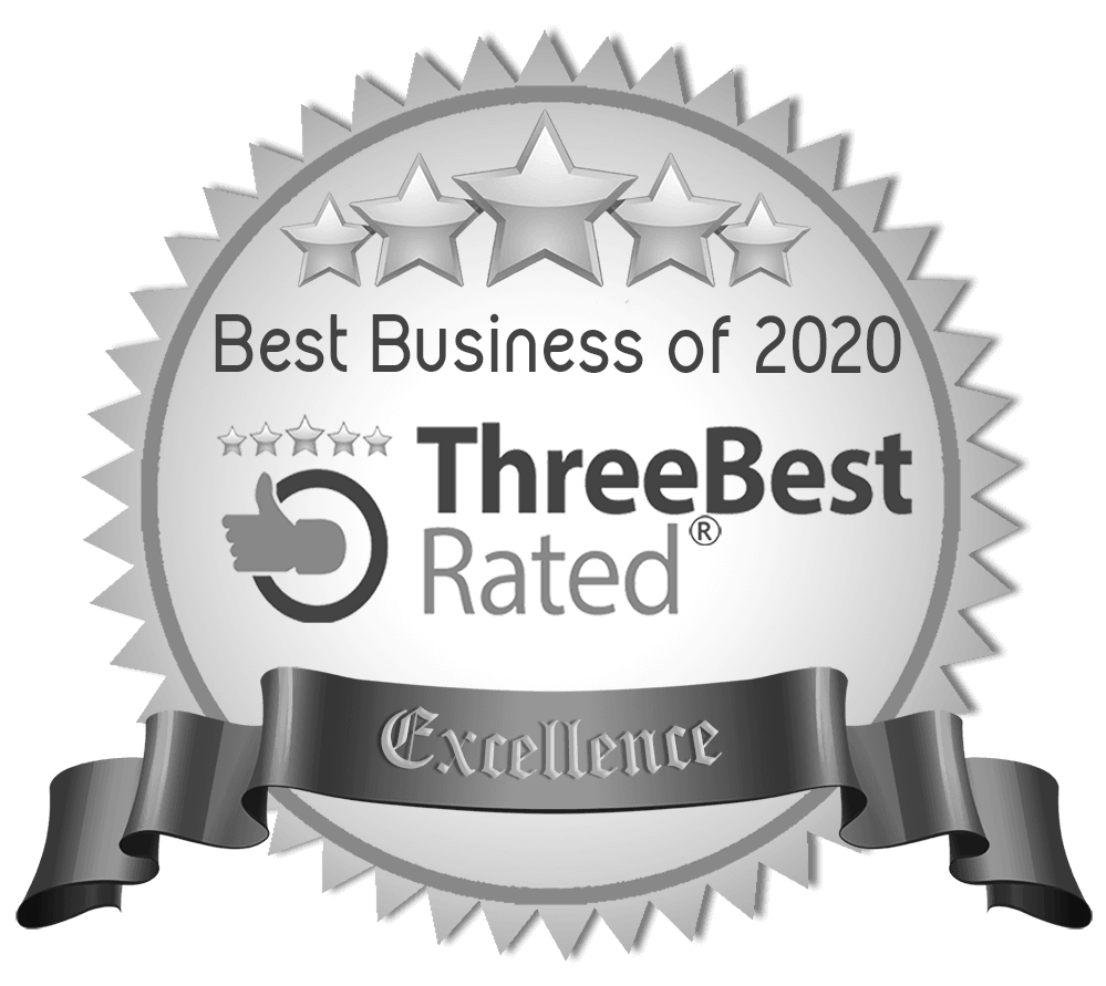 Batch of Excellence for Best Business of 2022 by Three Best Rated