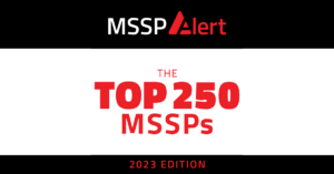 MSSP Alert Top 250 MSSPs 2023 logo