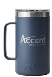 Accent Consulting branded Yeti Mug