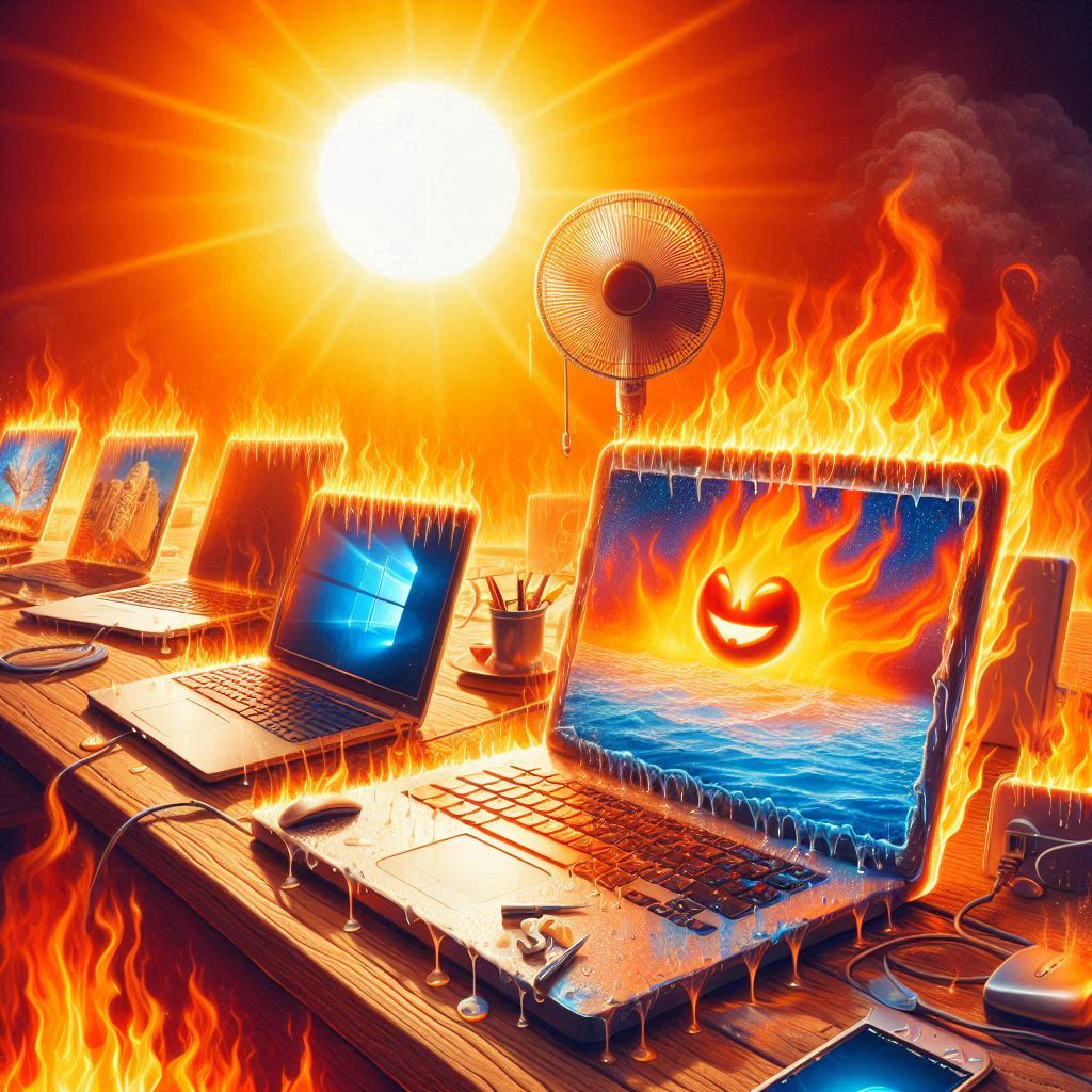 Read more about the article Beat The Heatwave! Don’t Let Summer Sizzle Your IT Devices