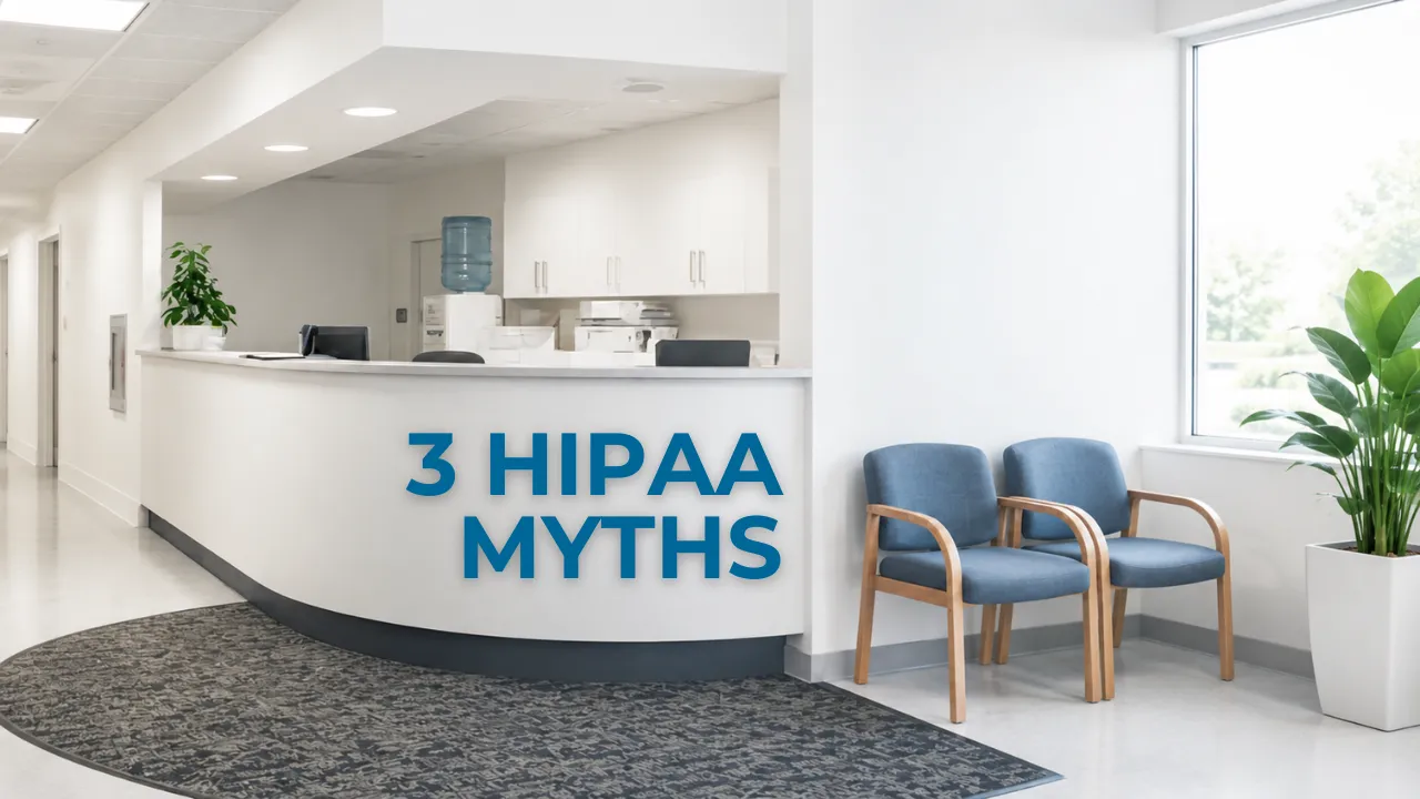 Read more about the article 3 HIPAA Myths That Can Increase Risk for Your Practice – What Healthcare Organizations Need to Know