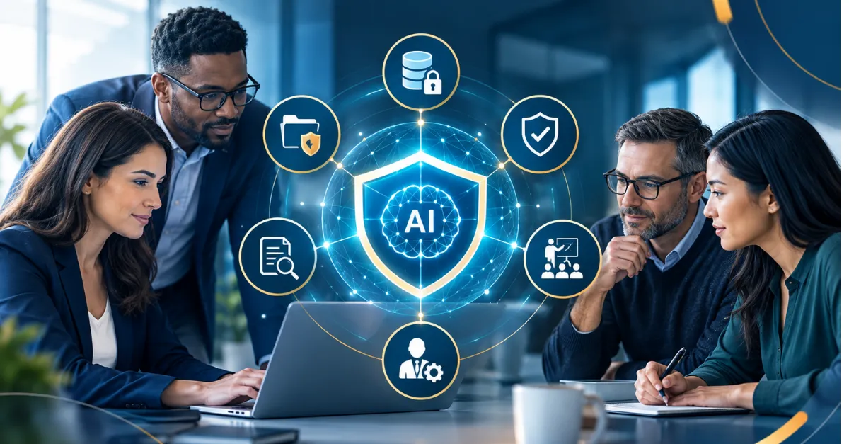 Read more about the article How Can Businesses Use AI Without Creating Security and Compliance Risks?
