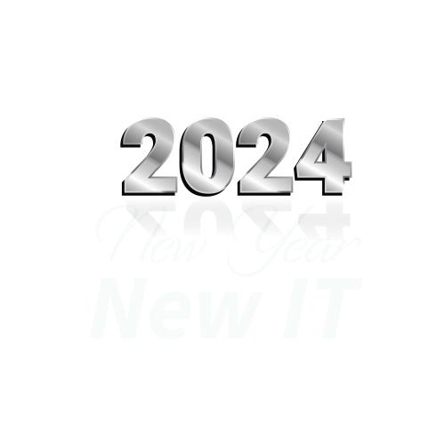 2024 New Year, New IT logo